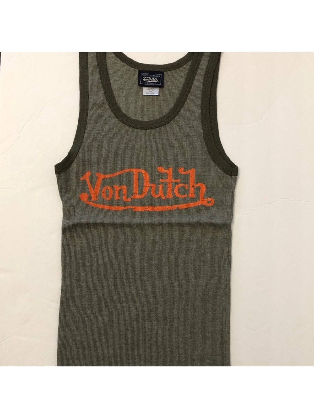 NWT Von Dutch ribbed tank y2k